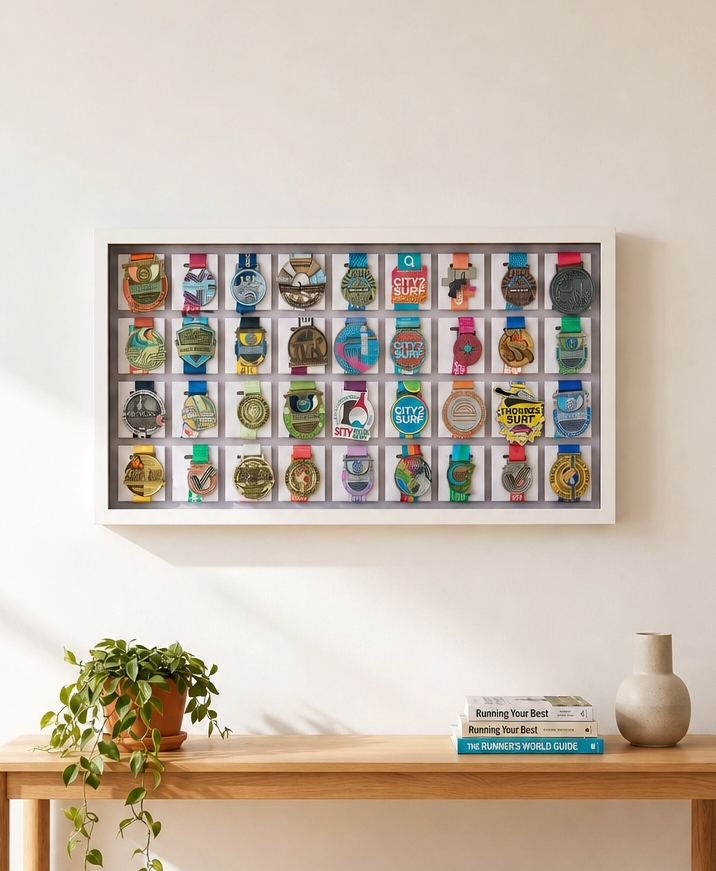 36 Medal Display Frame | Extra Large Medal Holder | Medal Frame Australia