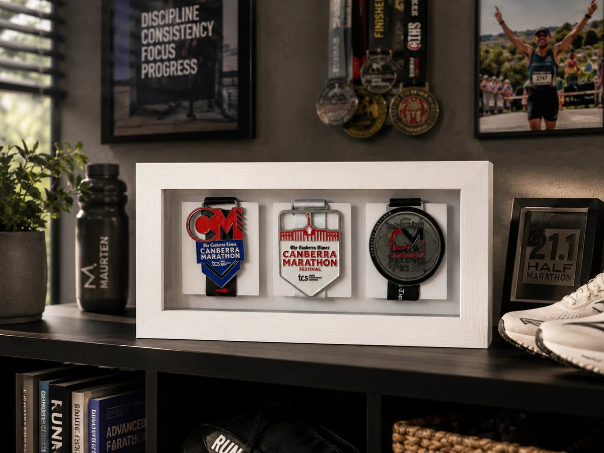 3x Medal Display Frame - Medal Frame