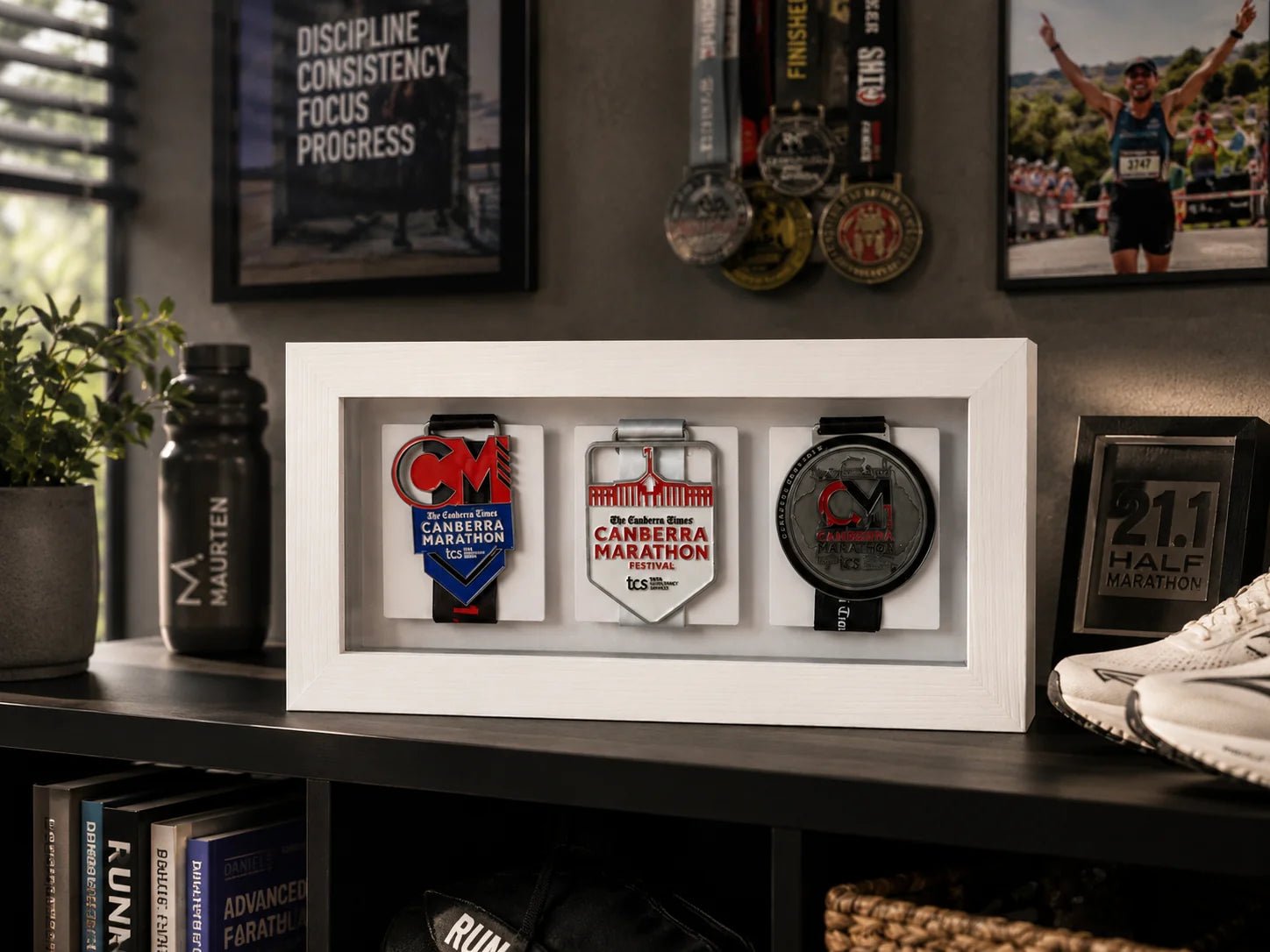 3x Medal Display Frame - Medal Frame