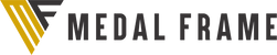 Logo of Medal Frame with a stylized design on a white background