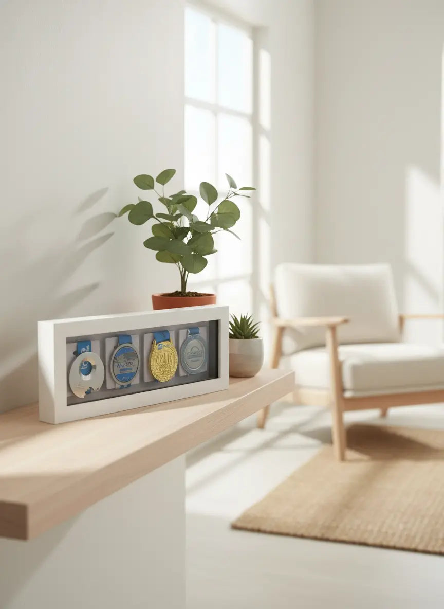 4 Medal Display Frame | Showcase Your Achievements - Medal Frame
