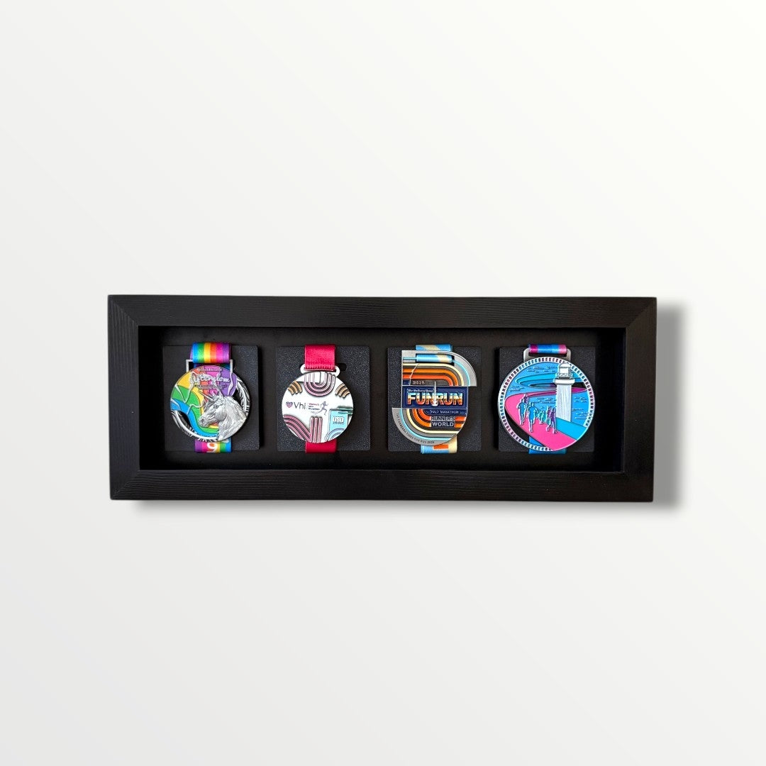 4 Medal Display Frame | Showcase Your Achievements Medal Frame