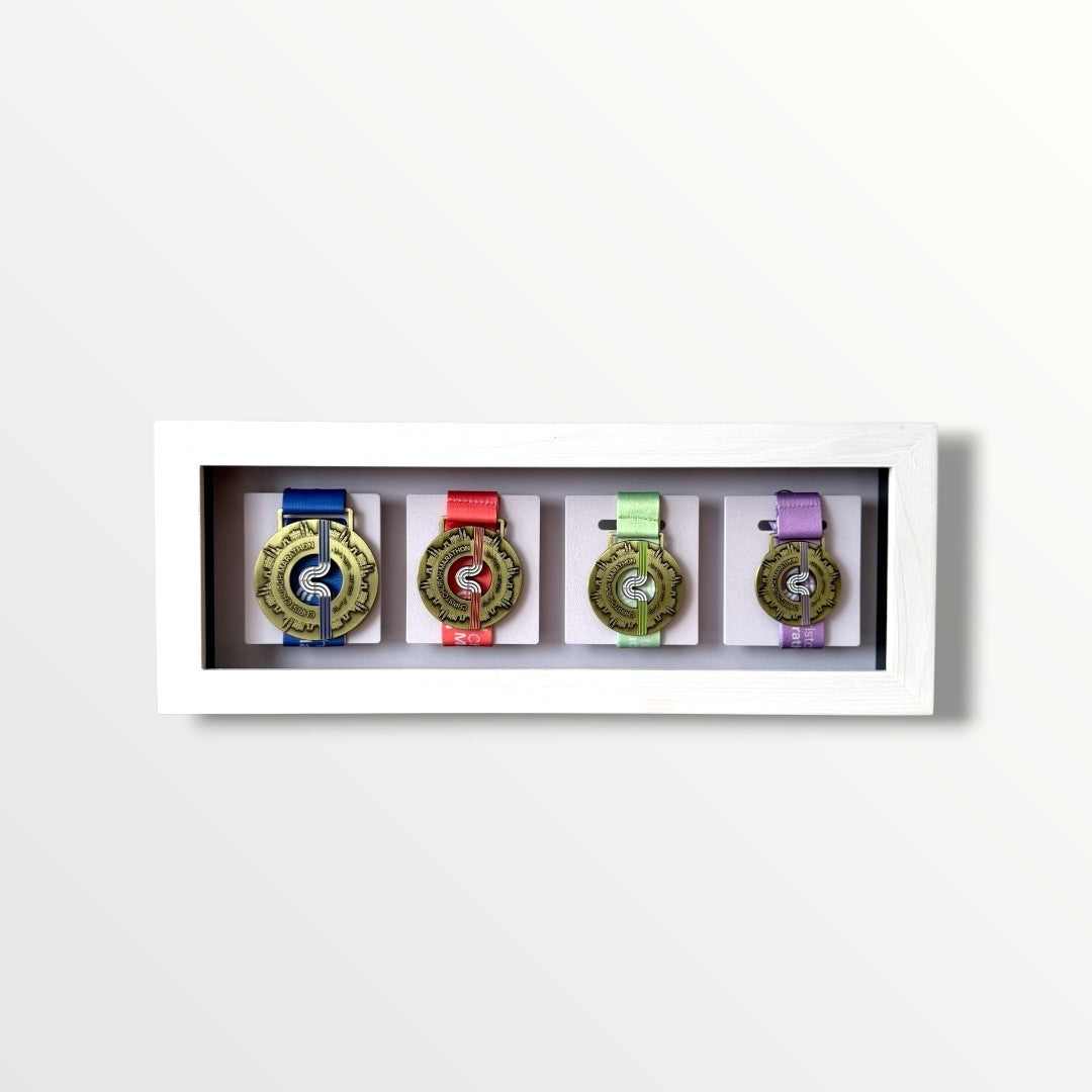4 Medal Display Frame | Showcase Your Achievements Medal Frame