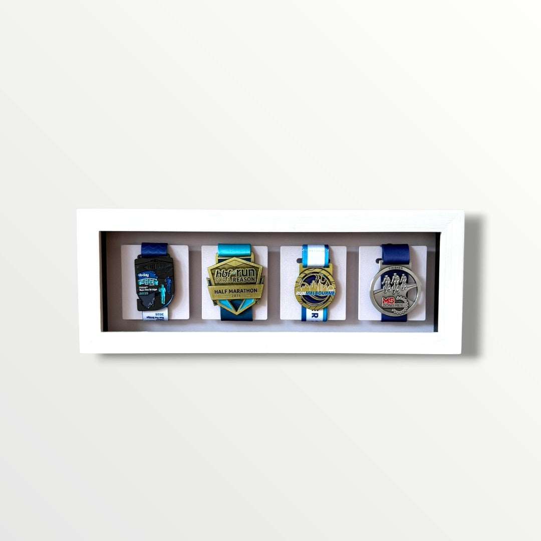 4 Medal Display Frame | Showcase Your Achievements Medal Frame