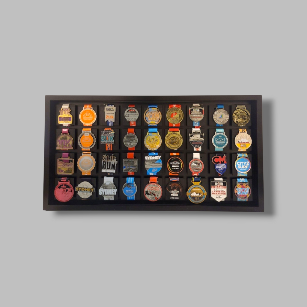 36 Medal Display Frame | Extra Large Medal Holder | Medal Frame Australia
