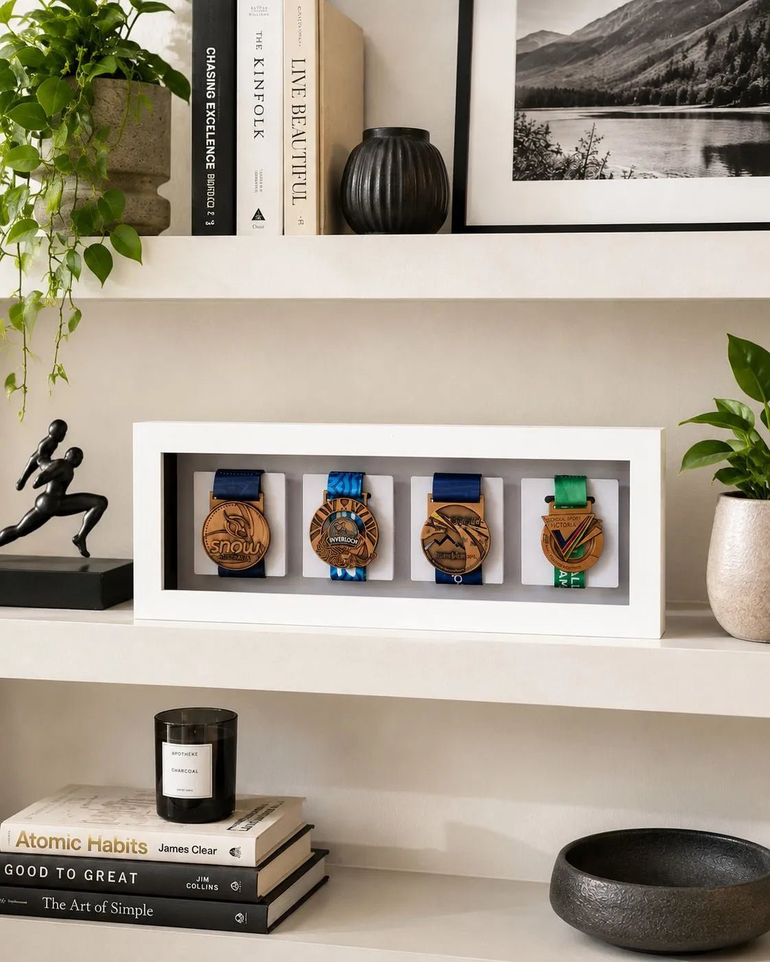 4 Medal Display Frame | Showcase Your Achievements - Medal Frame